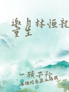 邀月林恒龙凤胎重生