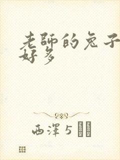 老师的兔子软水好多