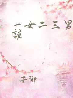一女二三男事小说