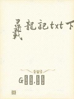 寻龙记txt下载