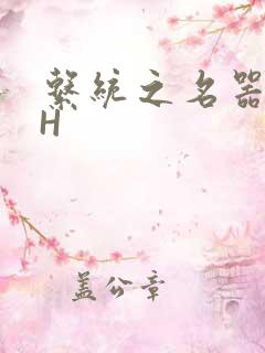 系统之名器勾男H