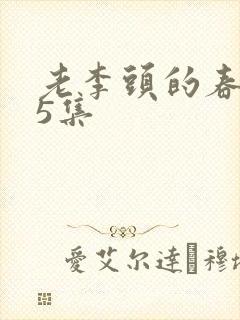 老李头的春天75集