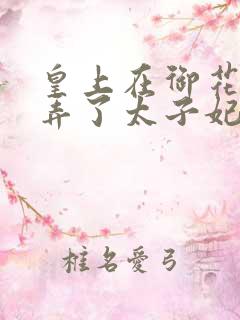 皇上在御花园c弄了太子妃