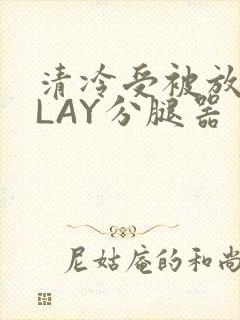 清冷受被放置PLAY分腿器