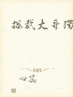 总裁大哥独宠妻