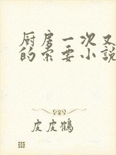 厨房一次又一次的索要小说