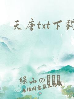 天唐txt下载