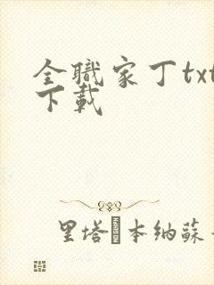 全职家丁txt下载