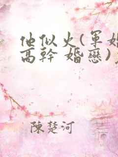 他似火(军婚 高干 婚恋)免费阅读