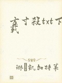 方寸杀txt下载