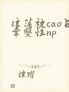 浪荡被cao日常双性np