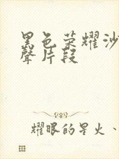 黑色荣耀沙发原声片段