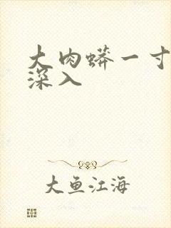 大肉蟒一寸寸地深入