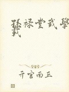 孙禄堂武学录下载