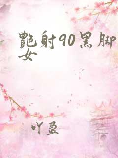 艳射90黑脚丝女