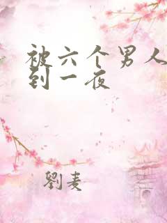 被六个男人躁J到一夜