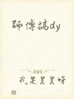师傅搞dy