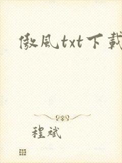 傲风txt下载