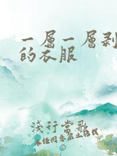 一层一层剥开你的衣服