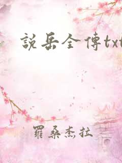 说岳全传txt