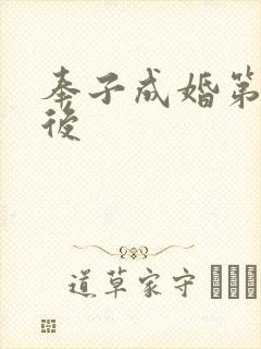 奉子成婚第一皇后