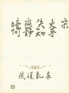 暗恋失火宋千渝何静知乎