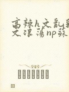 高辣h文乱乳h文浪荡np苏夏