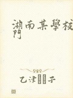 湖南某学校秋千门