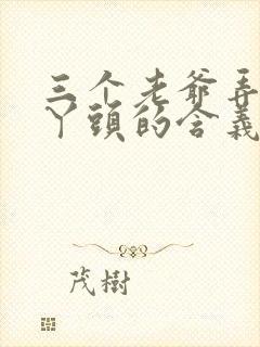 三个老爷弄一个丫头的含义