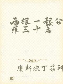 两根一起公憩止痒三十篇