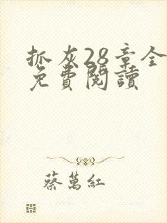 抓灰28章全部免费阅读