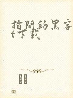 指间的黑客txt下载