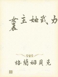 女主她武力值爆表