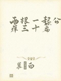 两根一起公憩止痒三十篇