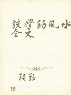 狡猾的风水相师全文