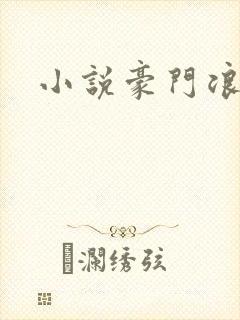 小说豪门浪荡史