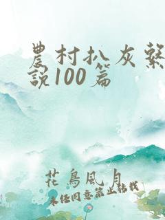 农村扒灰系列小说100篇