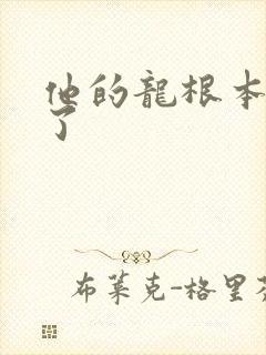 他的龙根本太大了