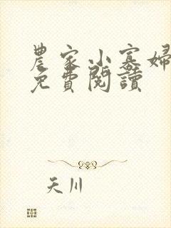 农家小寡妇全文免费阅读