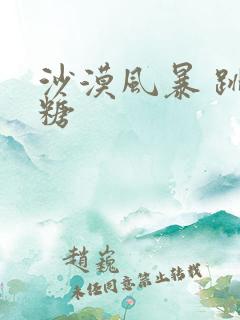 沙漠风暴 跳跳糖