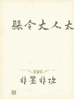 县令大人太无赖