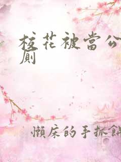 校花被当公共精厕