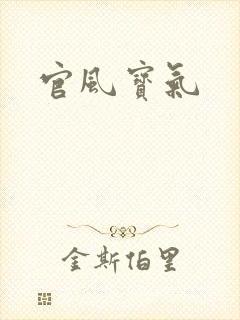 官风宝气