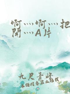 啊灬啊灬把腿张开灬A片