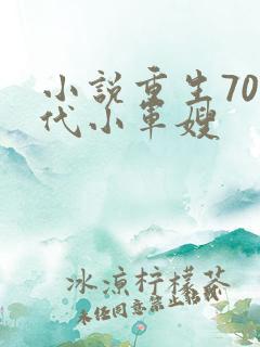 小说重生70年代小军嫂