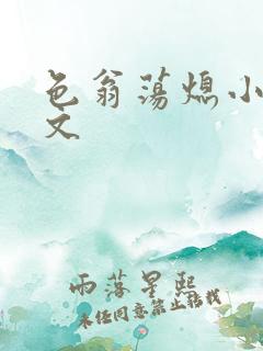 色翁荡熄小说全文