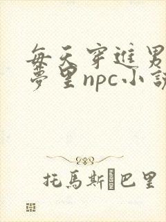 每天穿进男神的梦里npc小说txt