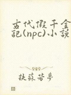 古代假千金挨日记(npc)小说