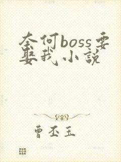 奈何boss要娶我小说