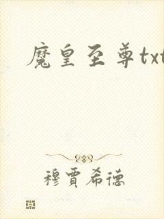 魔皇至尊txt